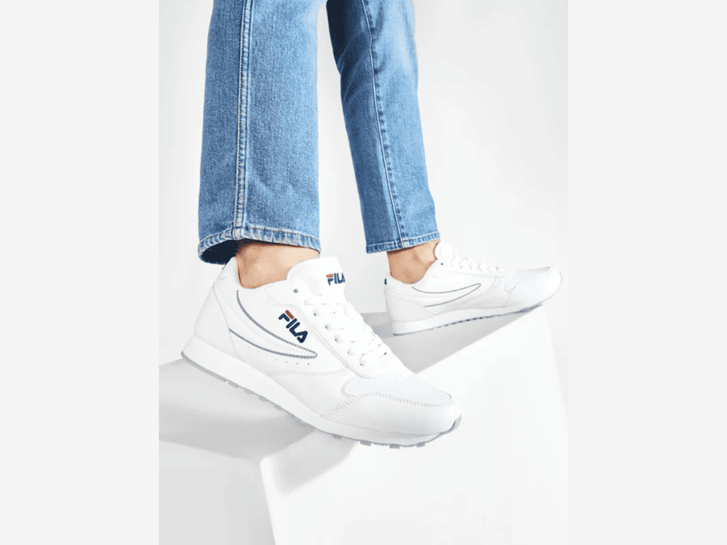 Fila Orbit Low in ecopelle