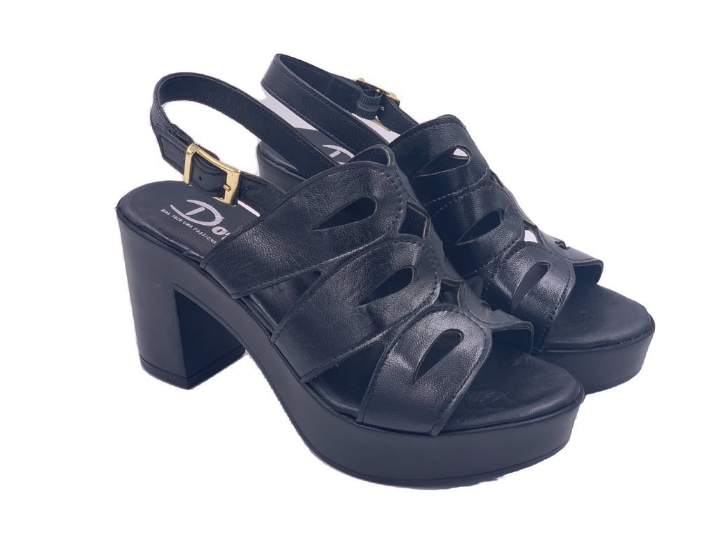 D'Ordia T Strap in pelle