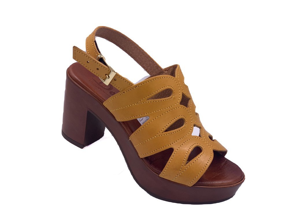 D'Ordia T Strap in pelle